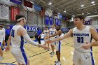 MBBall vs BSU  Men’s Basketball vs Bridgewater State University. - Photo by Keith Nordstrom : Wheaton, Basketball